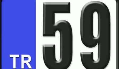 59 nerenin plakası? 59 plaka kodu hangi şehre ait?