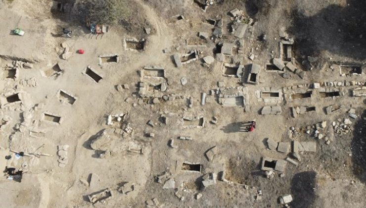 Bozcaada’da Tenedos Antik Kenti kazılarında çok sayıda çocuk mezarı bulundu!