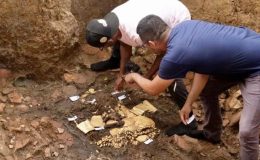 1300 yıllık hazineden ‘altın kaplı balina dişi’ çıktı… Parçalara paha biçilemiyor
