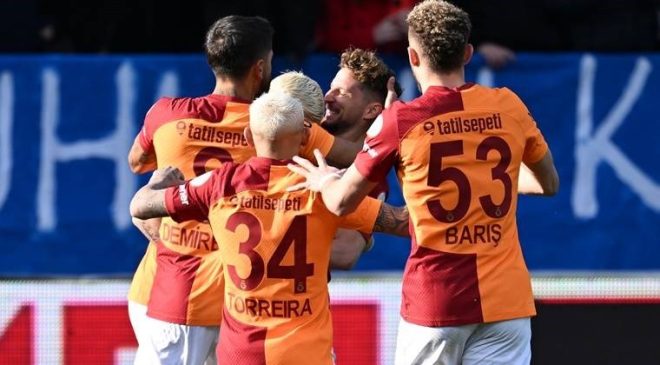 7 gollü düelloda kazanan Galatasaray: Kasımpaşa 3-4 Galatasaray